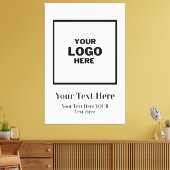 Aangepaste zakelijke Logo Professional Canvas Afdruk (Insitu (Woonkamer))