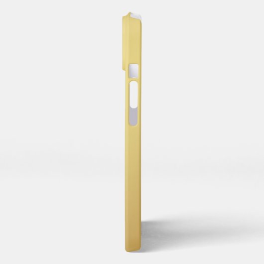 Aangepaste zakelijke Logo QR-code Goud verloop iPhone Hoesje (Linkerkant)