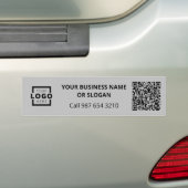 Aangepaste zakelijke Logo QR-code Promotionele Cor Bumpersticker (Op auto)