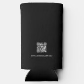 Aangepaste zakelijke logo QR-website professioneel (Achterkant)