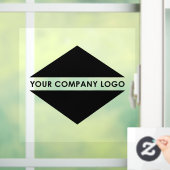 Aangepaste zakelijke Logo Raamsticker (Huis)