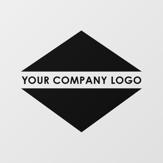 Aangepaste zakelijke Logo Raamsticker (Vel)