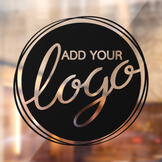 Aangepaste zakelijke Logo Raamsticker (Vel 2)