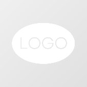 Aangepaste zakelijke Logo Raamsticker (Vel)