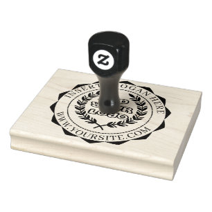 Aangepaste zakelijke Logo Rubberstempel