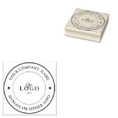 Aangepaste zakelijke Logo Rubberstempel (Gestempeld)