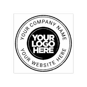 Aangepaste zakelijke Logo Rubberstempel