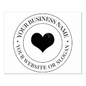 Aangepaste zakelijke Logo Rubberstempel (Afrduk)