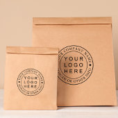 Aangepaste zakelijke Logo Rubberstempel