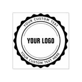 Aangepaste zakelijke Logo Rubberstempel (Afrduk)