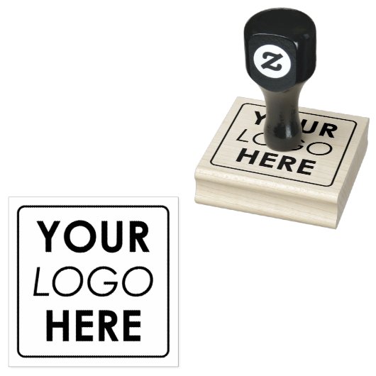 Aangepaste zakelijke Logo Rubberstempel (Gestempeld)