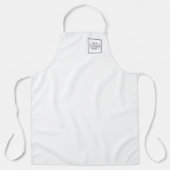 Aangepaste zakelijke Logo Schort (Voorkant)