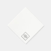 Aangepaste zakelijke Logo Servet (Hoek)