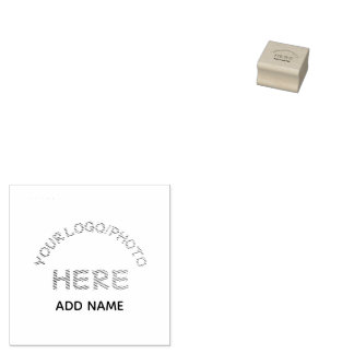 Aangepaste zakelijke logo sjabloon voor bedrijven rubberstempel