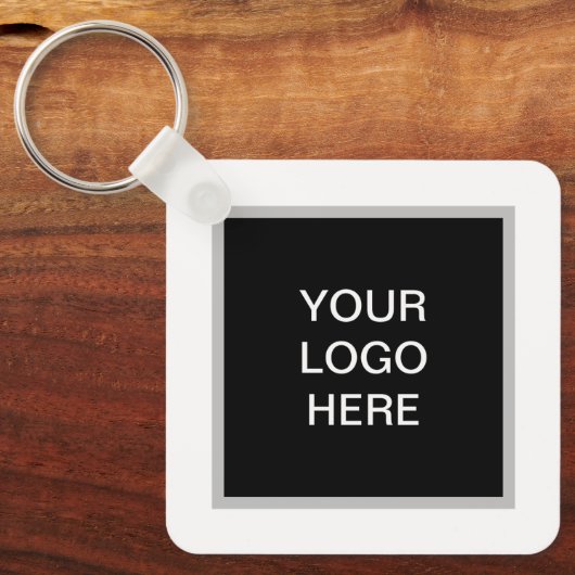 Aangepaste zakelijke Logo Sleutelhanger (Voorkant)