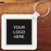Aangepaste zakelijke Logo Sleutelhanger (Achterkant)