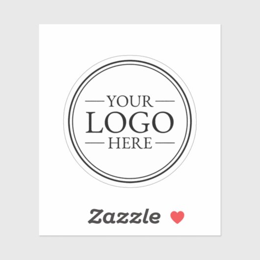 Aangepaste zakelijke Logo Sticker (Vel)