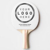Aangepaste zakelijke Logo Tafeltennisbatje (Voorkant)