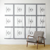 Aangepaste Zakelijke Logo Tapijt – Professioneel Wandkleed (In Situ (horizontaal))