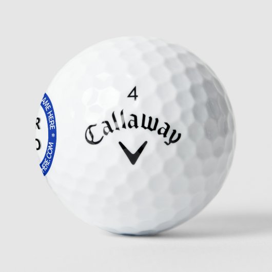 Aangepaste zakelijke Logo tekst golfballen - uw kl (Logo)