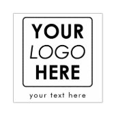 Aangepaste zakelijke Logo & tekst Professional Rubberstempel (Afrduk)