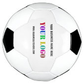 Aangepaste zakelijke Logo Tekst uw bedrijf Voetbal (Gedraaid)
