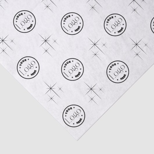 Aangepaste zakelijke Logo Tissuepapier (Detail)