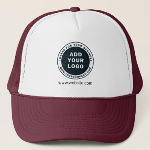 Aangepaste zakelijke Logo toevoegen Trucker Pet