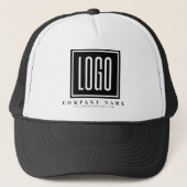 Aangepaste zakelijke Logo Trucker Pet (Voorkant)