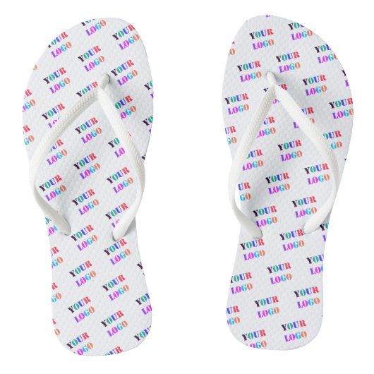 Aangepaste zakelijke Logo Uw bedrijf Teenslippers (Voetbed)