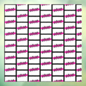 Aangepaste zakelijke Logo voor bedrijven Raamsticker (Vel 3)