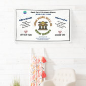 Aangepaste zakelijke Logo voor gezochte bedrading Spandoek (Insitu)