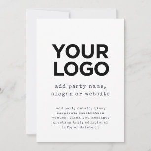 Aangepaste zakelijke Logo voor typemachine Kaart