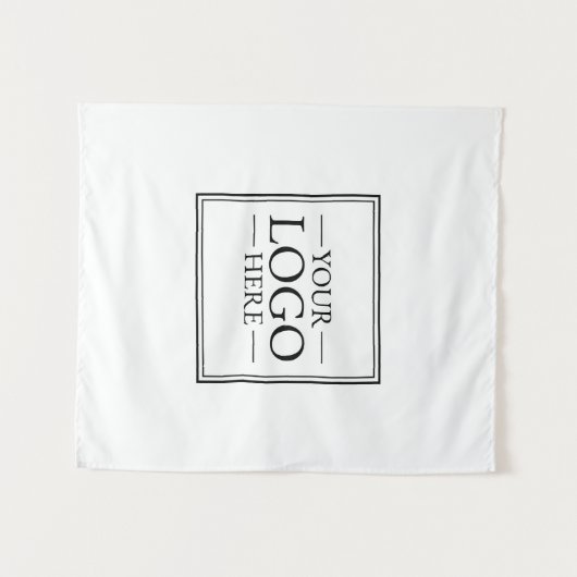 Aangepaste zakelijke Logo Wandkleed (Voorkant (horizontaal))