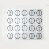 Aangepaste zakelijke Logo Wandkleed (Voorkant (horizontaal))