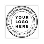 Aangepaste zakelijke Logo Zelfinktende Stempel (Design)