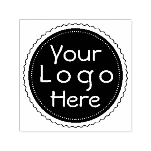 Aangepaste zakelijke Logo Zelfinktende Stempel (Design)