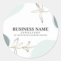 Aangepaste zakelijke Mint & Moss productverpakking