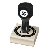Aangepaste zakelijke promotie voor Logo Rubberstempel (Stempel)