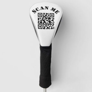 Aangepaste zakelijke QR-code voor speciale acties Golfheadcover