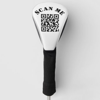 Aangepaste zakelijke QR-code voor speciale acties Golfheadcover