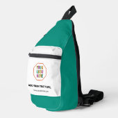 Aangepaste zakelijke slingbag met logo sling bag (Rechterhoek)