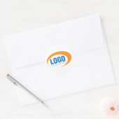 Aangepaste zakelijke Stickers voor Logo (Envelop)