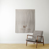 Aangepaste Zakelijke Tafel Runner Banner Script Br Wandkleed (In situ)