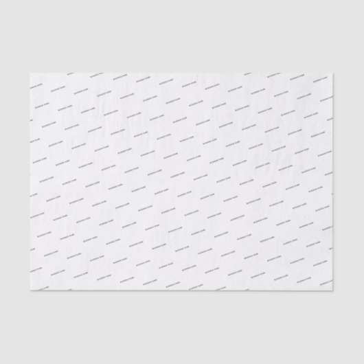 Aangepaste zakelijke verpakkingen tissuepapier (Voorkant)