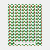 Aangepaste ZAMBIAANSE VLAG Fleece Deken (Voorkant)
