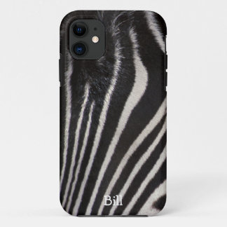 Aangepaste Zebra iPhone-draagtas - Mobiele telefoo iPhone 11 Hoesje