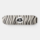 Aangepaste Zebra Stripe Skateboard (Horizontaal)