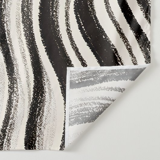 Aangepaste Zebra Stripe Tapestry – gepersonaliseer Wandkleed (Detail)