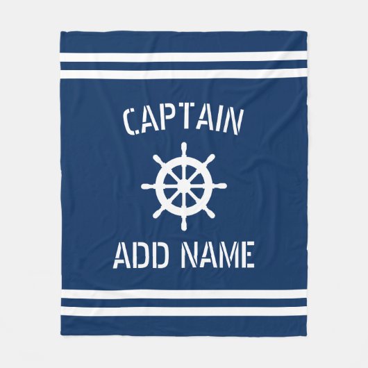 Aangepaste zeemachtsvaartuigen fleece deken (Voorkant)